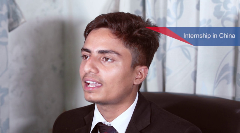 Student Ambassador Prem Sapkota