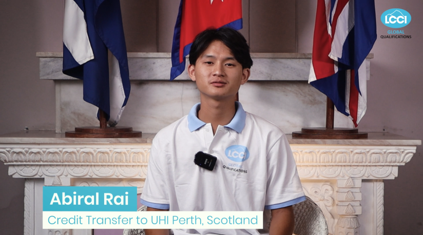Achieving Dreams: Abiral Rai’s Journey with LCCI Global Qualifications